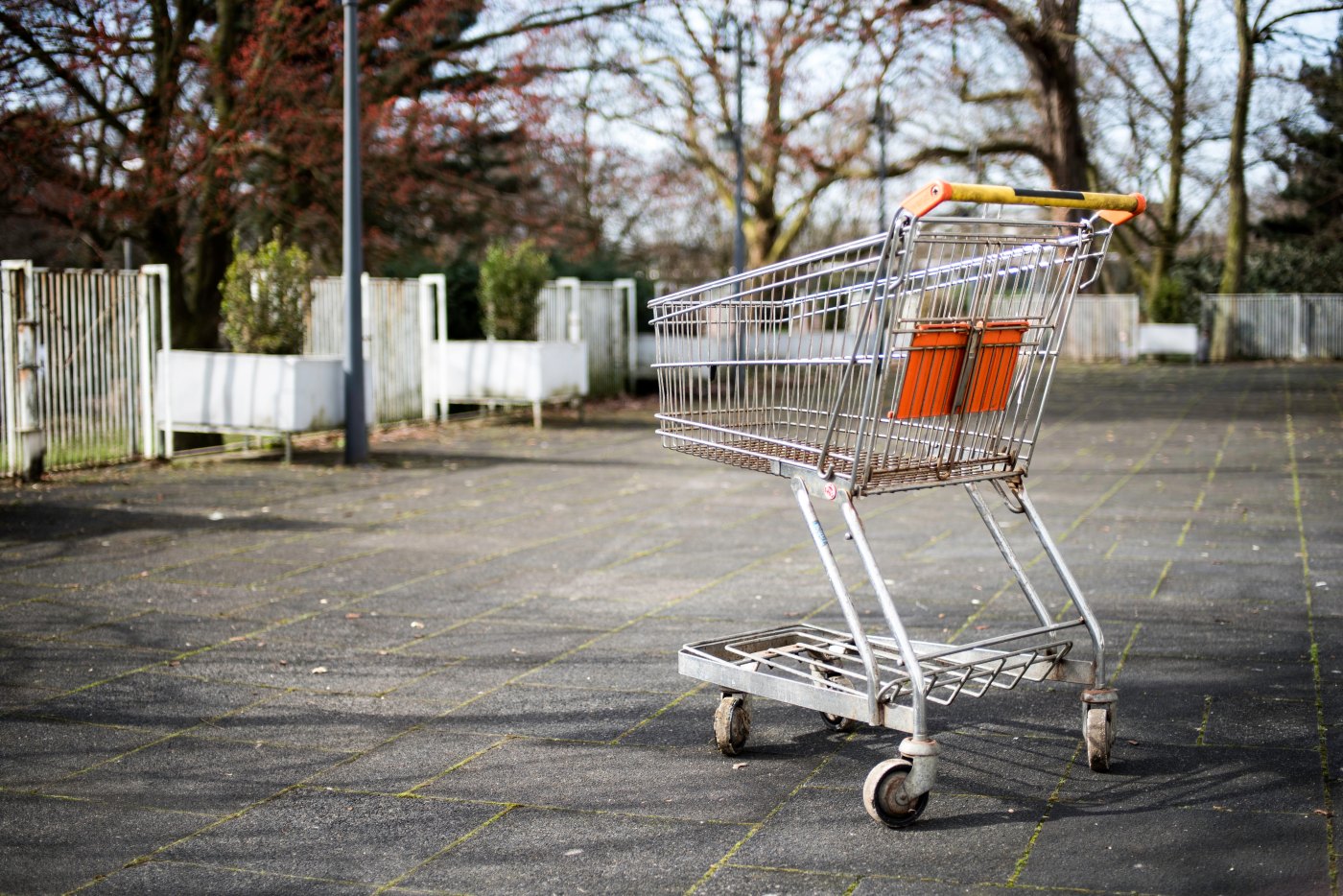 an abandoned shopping cart in the park is it a problem cased by ethics or leadership?